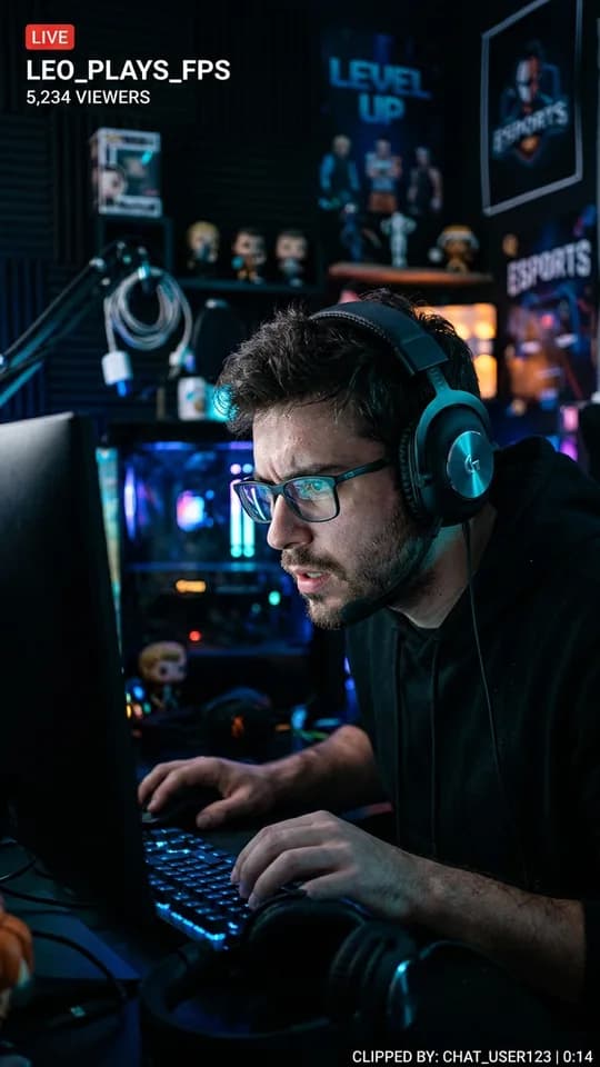 Facecam + Gameplay